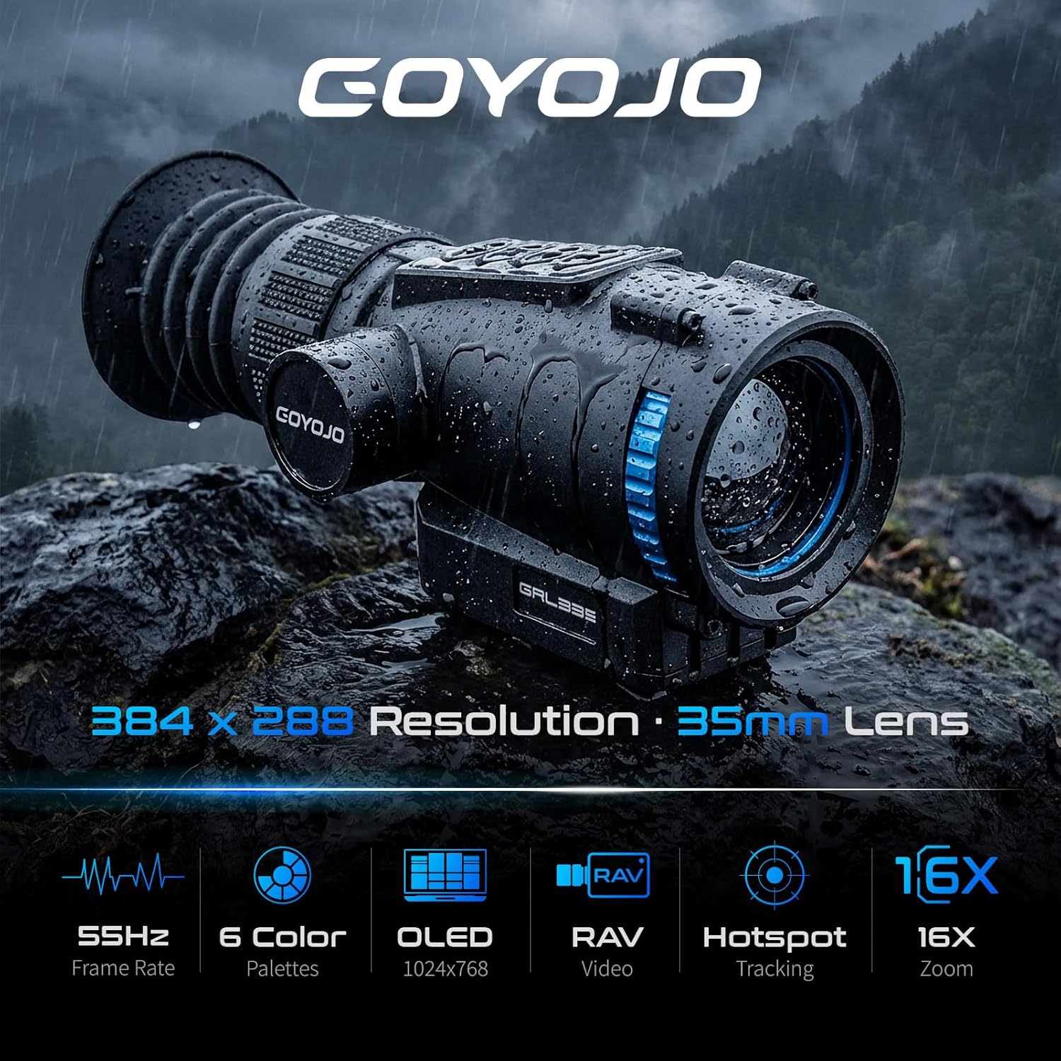 GOYOJO Termal Dürbün 384x288,  - Hunting Thermal Imaging Scope incelemesi ve fiyatı